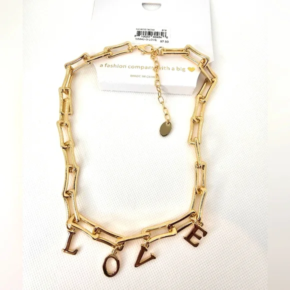 Stella & Ruby Love Necklace - Picture 2 of 6